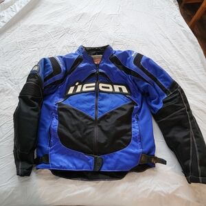 ICON Kids Performance Jacket in Blue and Black